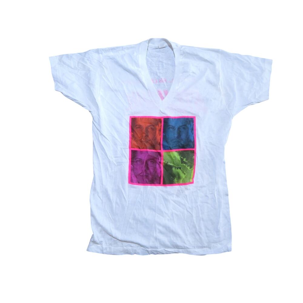 Rich Girl Studio Three Movie T-Shirt Double-Sided White Sz XL 1990s